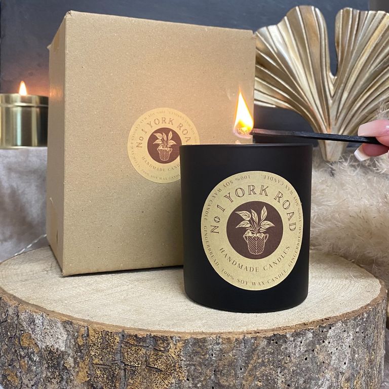 Luxury Handmade Candles made from 100% Soy Wax.
